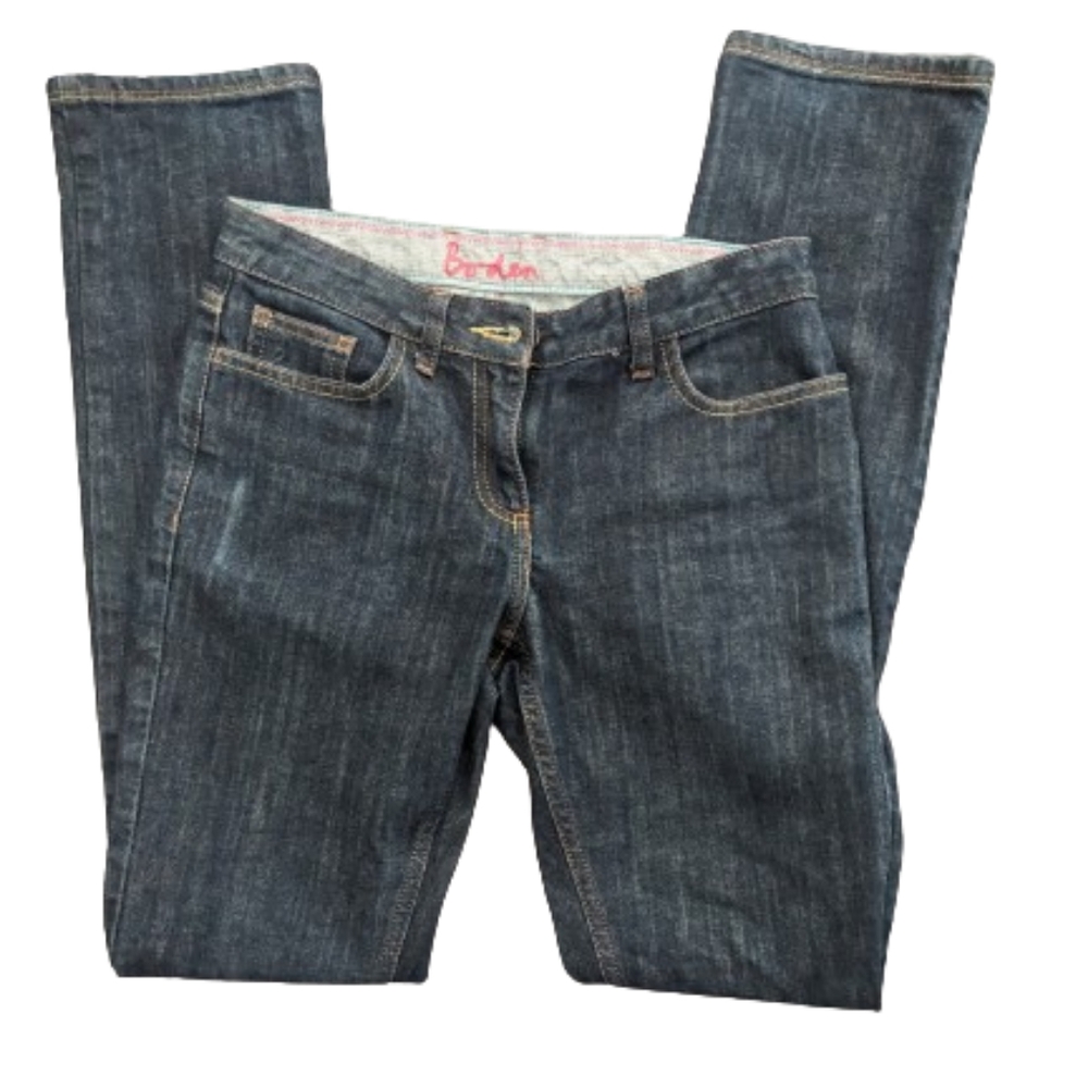 Boden Straight Leg Jeans Dark Wash